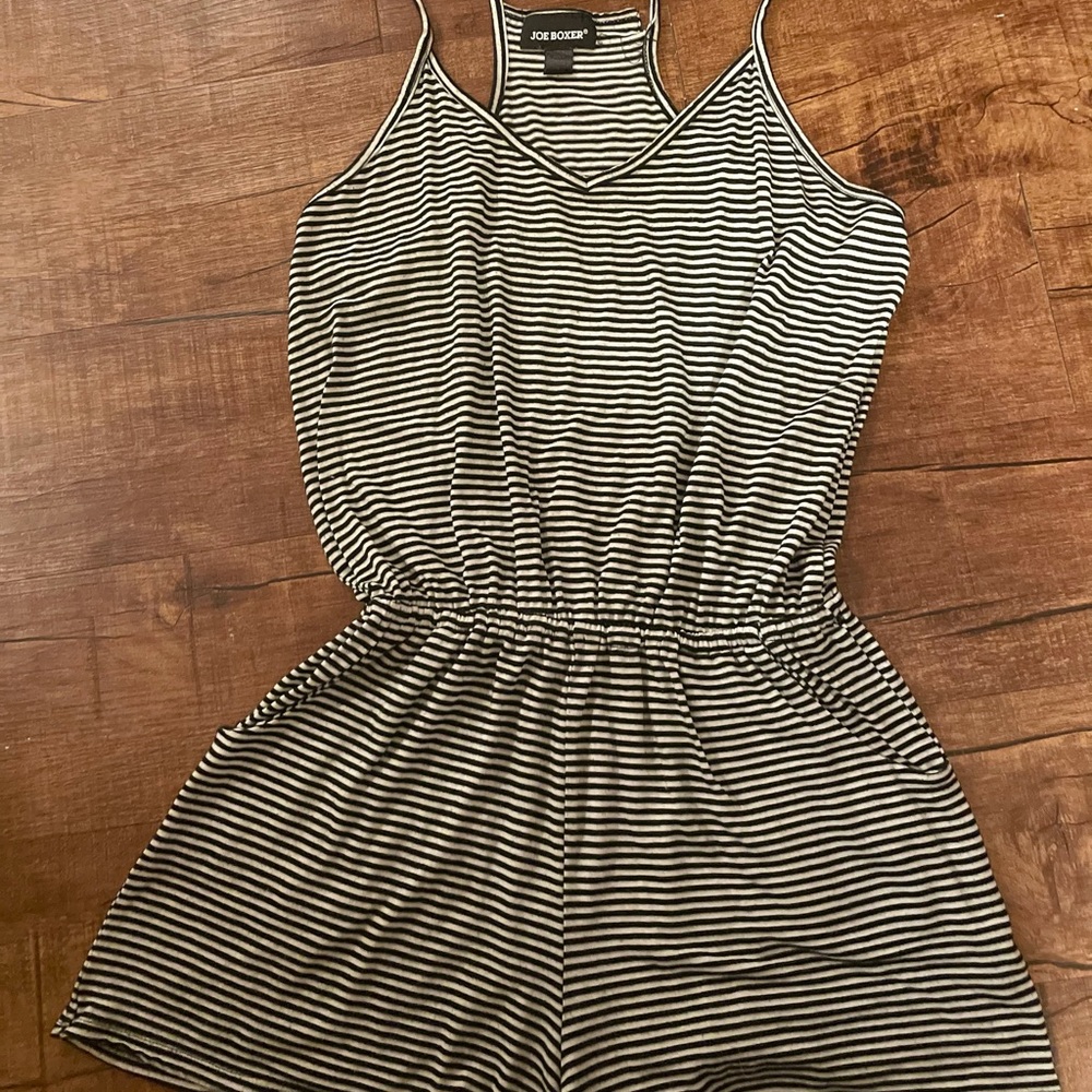 Stripped romper